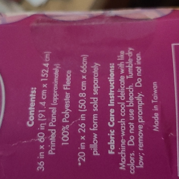 Disney's make your own pillow sham (blue 20) - Picture 4 of 5